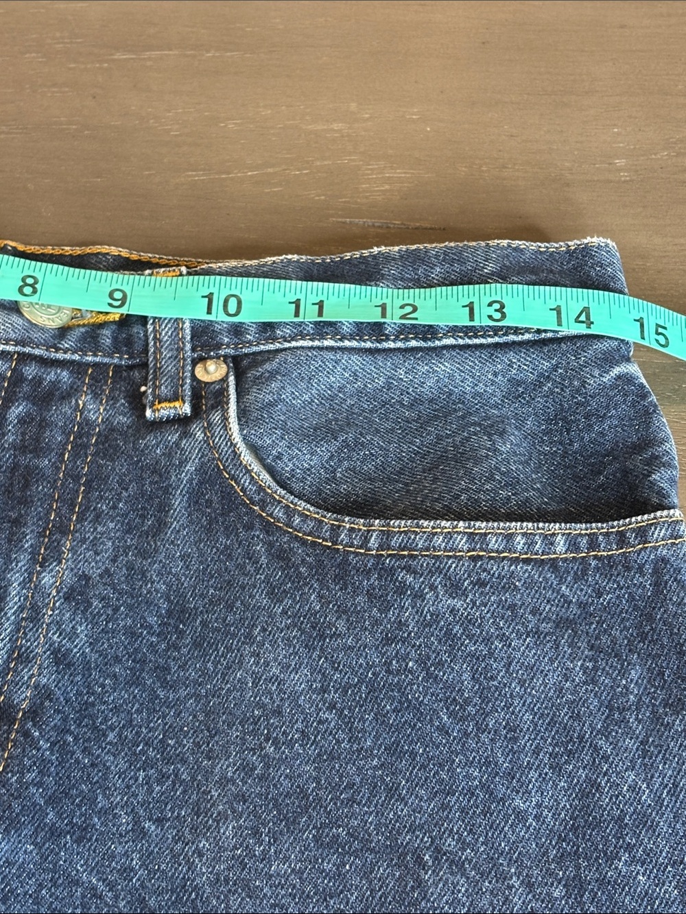 💙 Polo Ralph Lauren Straight Leg Jeans Dark Wash Classic Women’s 6 31 Inseam 💙 - Picture 6 of 12